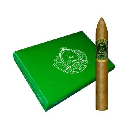 Caja con 20 puros tipo torpedos, liga México-Nicaragua. Puros hechos en México.