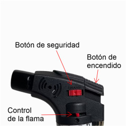 Encendedor de soplete recargable