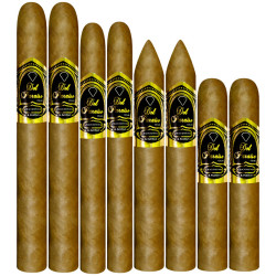 Sampler 8 puros suaves Paraíso Black Diamond Diamante Negro