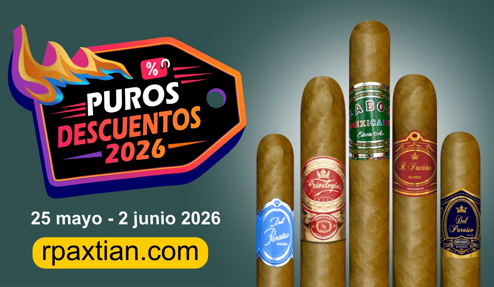 Puros descuentos hotsale 2026 - descuentos en puros mexicanos hechos a mano